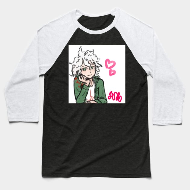 Nagito komaeda - danganronpa  2 Baseball T-Shirt by LieliEvita